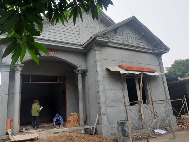 nhà mới xây bao lâu thì sơn được